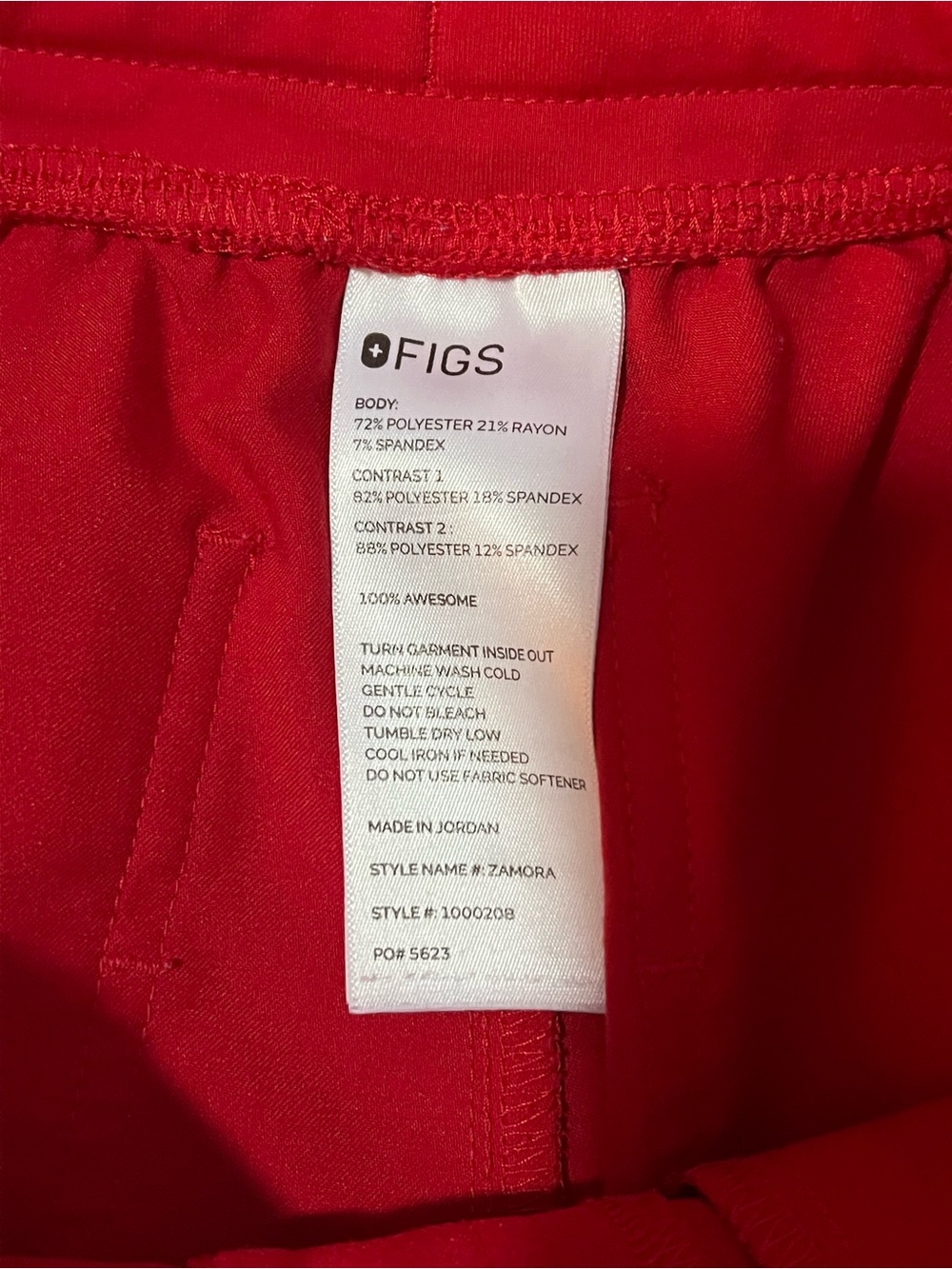 FIGS XS TOP & SMALL FIGS Zamora™ Jogger Scrub Pants - Picture 4 of 5